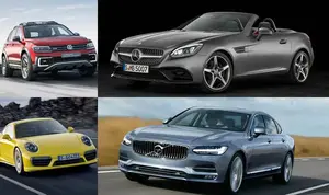 Volkswagen, Porsche, Mercedez and Volvo