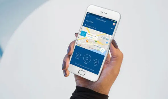 Fordpass app on a phone