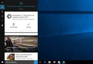 Cortana Reminder: Email