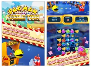 Pac-Man Puzzle Tour for iOS and Android.