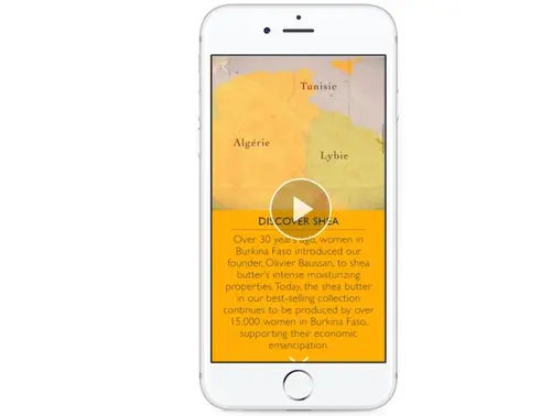 L’Occitane tested Facebook's Canvas ad