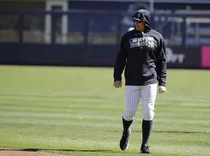 New York Yankees designated hitter Alex Rodriguez does