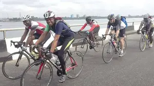 Members of the Cycology Club are getting ready for the first Criterium billed to hold at the Eko Atlantic…on May 30. 