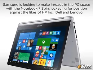 Samsung Aims to Grab PC Market Spotlight With Notebook 7 Spin Hybrid