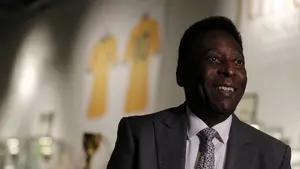 Former Brazilian footballer Pele. / AFP PHOTO / ADRIAN DENNIS