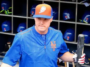 Jay Bruce #19 of the New York Mets