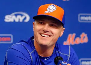 Jay Bruce of the New York Mets speaks