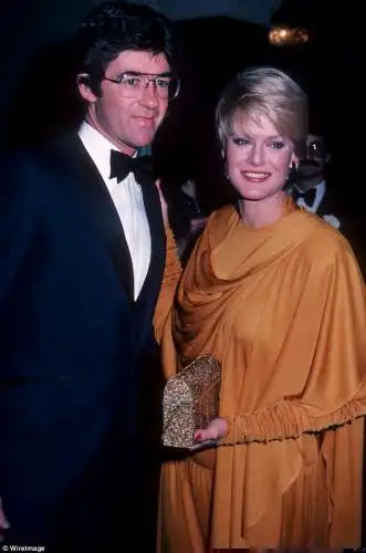 Husband: Gloria, here with Alan in 1982, was married to the actor from 1970 until 1986