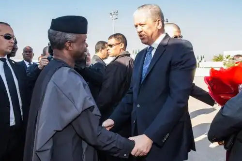 Osinbajo and Prime-Minister Abdelmalek Sellal