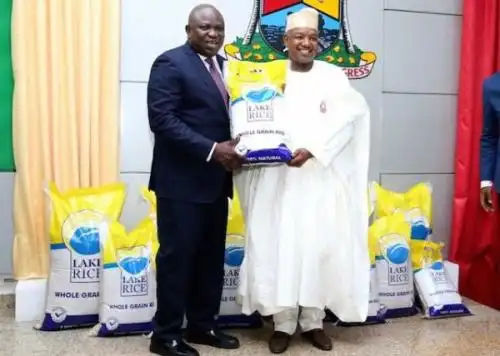 Governors Ambode and Bagudu launch Lake Rice