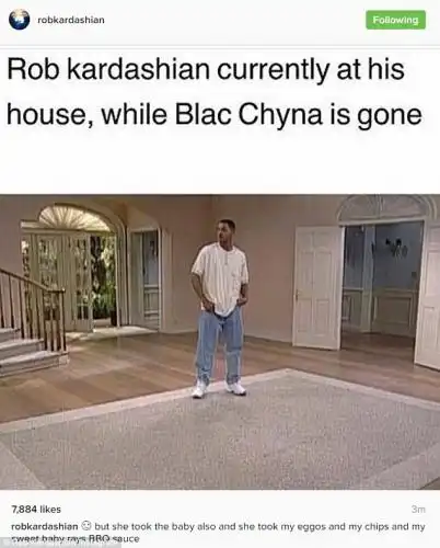 Classic: One was a Fresh Prince Of Bel Air reference to Will coming home to an empty house
