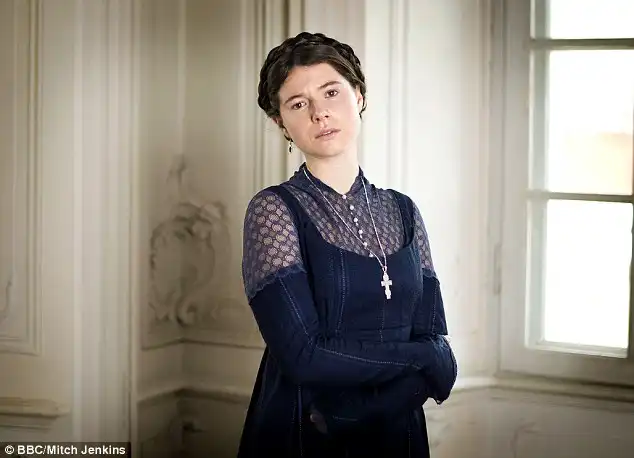 Actress Jessie Buckley, pictured here in BBC 1's War and Peace, is expected to take part in a celebration of the life of playwright Peter Shaffer who died last June aged 90