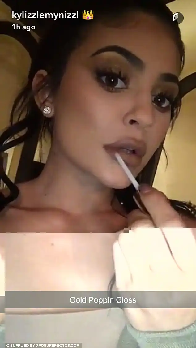 Cashing in: The teen constantly shares make-up tips and promotes her products on Snapchat and Instagram and her earnings in 2016 were $18 million, according to Forbes