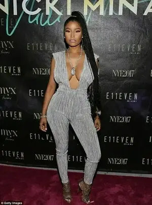 Happy New Year: The singer rang in the new year with a performance at E11even in Miami on December 31