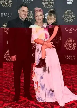 Family matters: Pinkwhose real name is Alecia Beth Mooreand Carey tied the knot on January 7, 2006 in Costa Rica (pictured in May 2016 in Los Angeles)