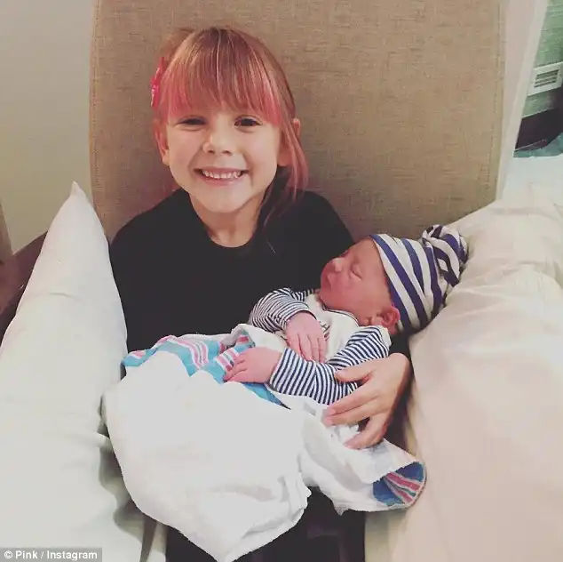 Aww: Pink likely thew the party to make her daughter Willow feel special, especially now that she's a big sister