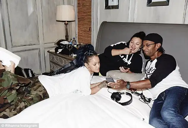 'Up to no good': Rihanna worked with five-time Grammy Award-winning songwriter, vocal producer, arranger and engineer Kuk Harrell