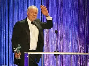 Veteran: Her co-star John Lithgow won Outstanding Performance by a Male Actor in a Drama Series