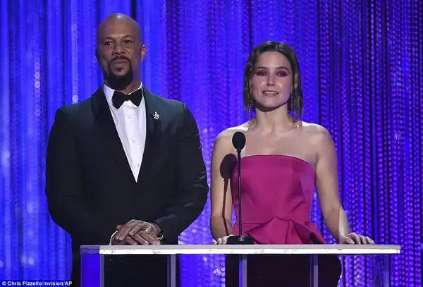 It's a match: Common joined Sophia Bush as they presented together
