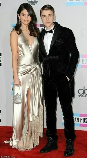 Her ex: Selena dated Justin Bieber on and off from 2011 to 2014, when they finally broke up for good. They're pictured in November 2011
