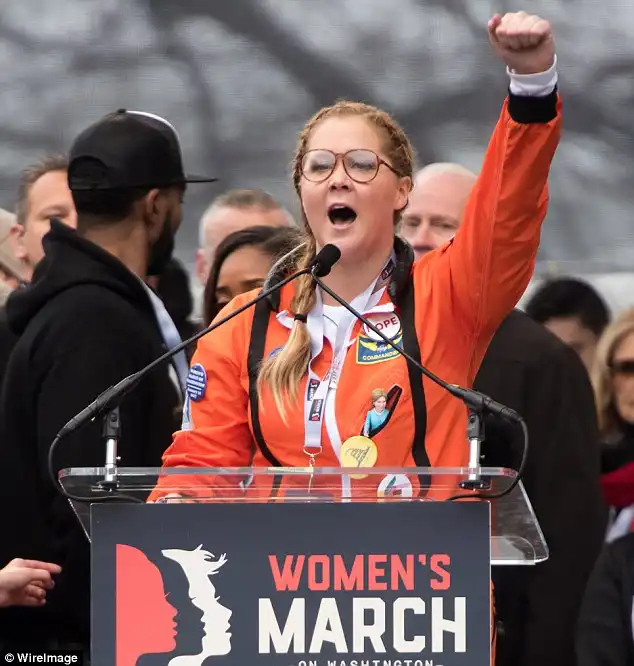 Trump opponent: 'We need people alert and fighting for each other's rights,' she said in her Instagram post. 'Call congress. Call the senate. We need to wake up and rise up together'