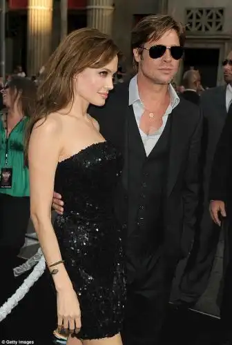 Split: Jolie filed for divorce from Pitt last September and the former couple are in the midst of a custody battle over their children