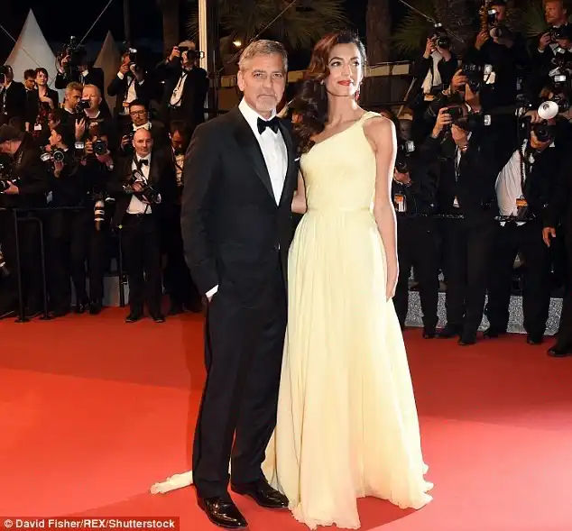 Starting a family: The couple got engaged in April 2014 before tying the knot in Venice, Italy on September 27 of that year. They are pictured in May 2016