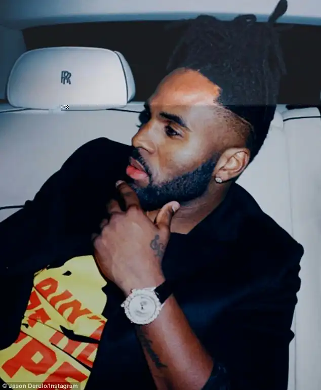 Not happy: Jason also blasted the airline on social media Wednesday accusing the airline of racial discrimination