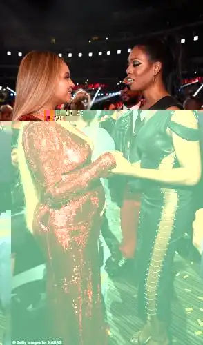 Fan: And her dreams came true when she came face to face with Bey right after the show concluded