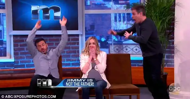 Not Jimmy either: The news gets more shocking when it's revealed that Jimmy also isn't the father of the baby