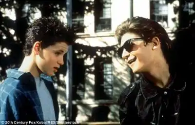 Salad days: The actors shared the screen in a number of films, including 1988's License To Drive