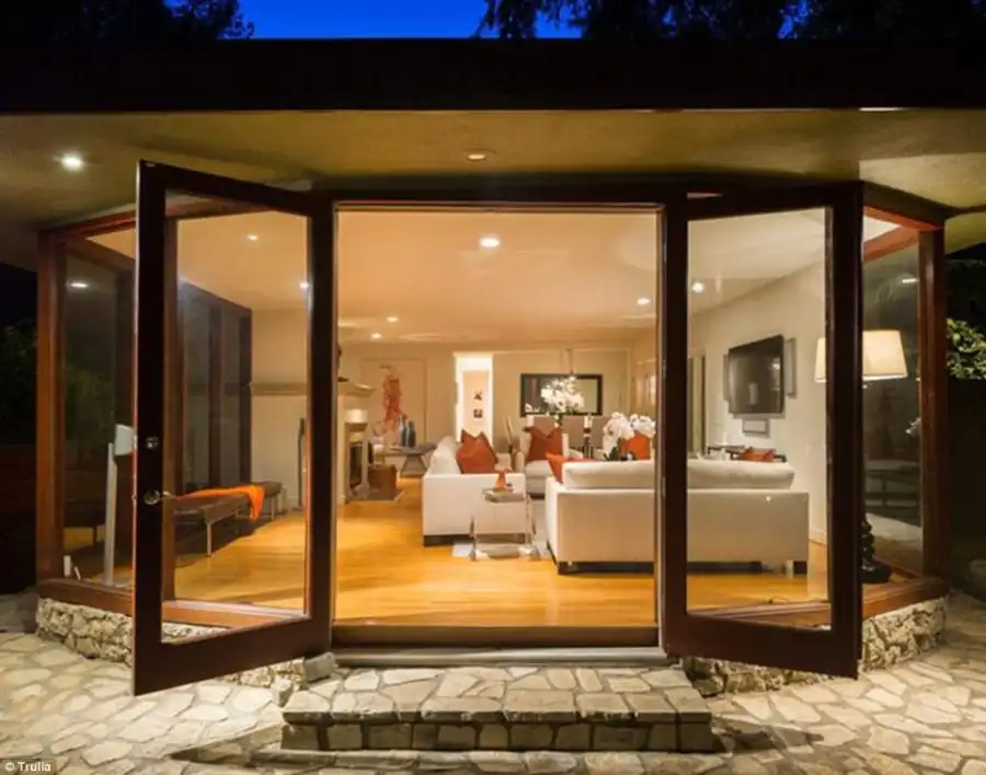 Lot size: Built in 1950, the single story home sits on two parcels of land that combine to form almost an acre