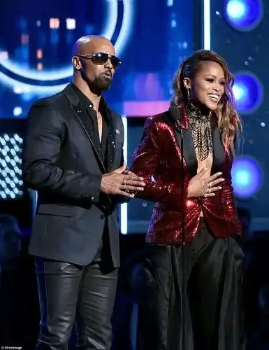 Shining stars: Shemar Moore and Eve introduced up-and-coming act SZA