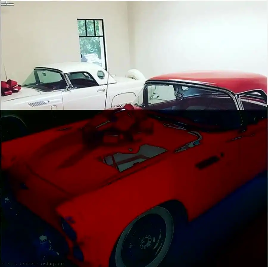 'thank you family': That December 25, Kris had posted an Instagram photo of her newly gifted vintage car parked beside her mother's