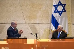 Prime Minister Benjamin Netanyahu welcomed the Vice President to the Knesset 