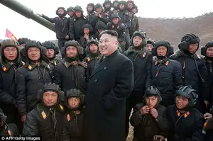 Kim's parade is being lined up to mark the 70th anniversary of the founding of its military but officials refuse to confirm what exactly is planned for the event