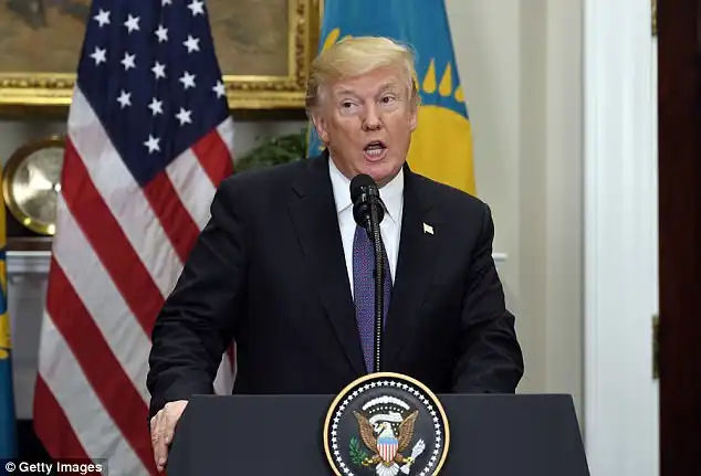 Who to blame: Earlier this week, President Donald Trump claimed Russia is flaunting the UN sanctions and that China has been supporting the U.S. 