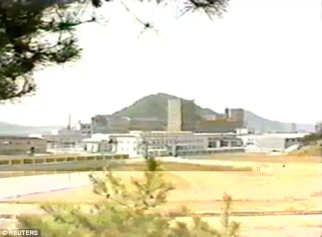 The doctor, who the North Koreans knew would feed back to his bosses in America, held plutonium extracted at a secret complex in Yongbyon (pictured)