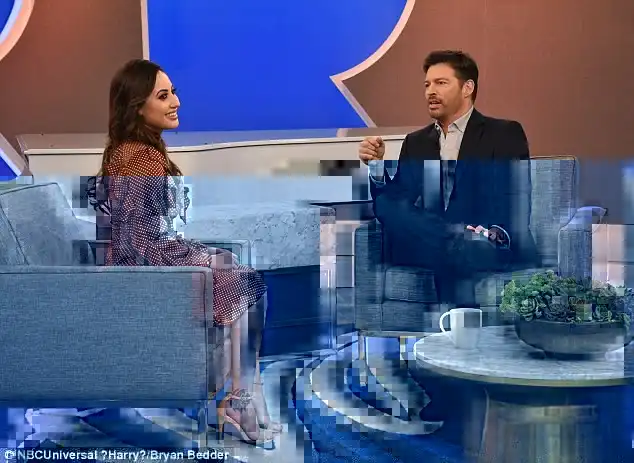 Difficult: Francia Raisa told Harry Connick, Jr., that the recovery process was positively grueling after a secret surgery to donate a kidney to Selena Gomez in June
