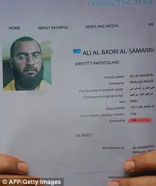 A profile of Abu Bakr al-Baghdadi, released by Iraq authorities this week, shows other names he has used