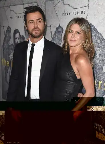 Seen last April: Jennifer Aniston and Justin Theroux had one last Valentine's Day together this Thursday before revealing their breakup on Friday