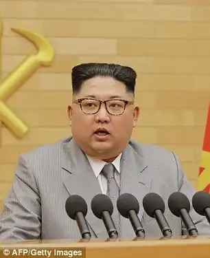 Trump and pence thought the North Koreans meant business when they sent Kim Yo Jong to serve as Jim Jong Un's spokesperson. Kim Jong Un is pictured January 1