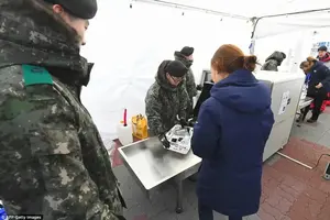Military personnel are assisting the organizers as 1,200 private security personnel are currently sidelined over fears of a norovirus outbreak 