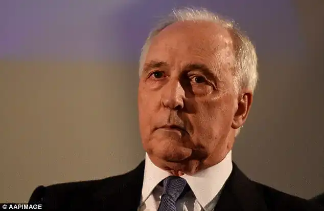 'America has gone on for 24 years without a strategy,' Mr Keating (pictured) told a business conference in Sydney