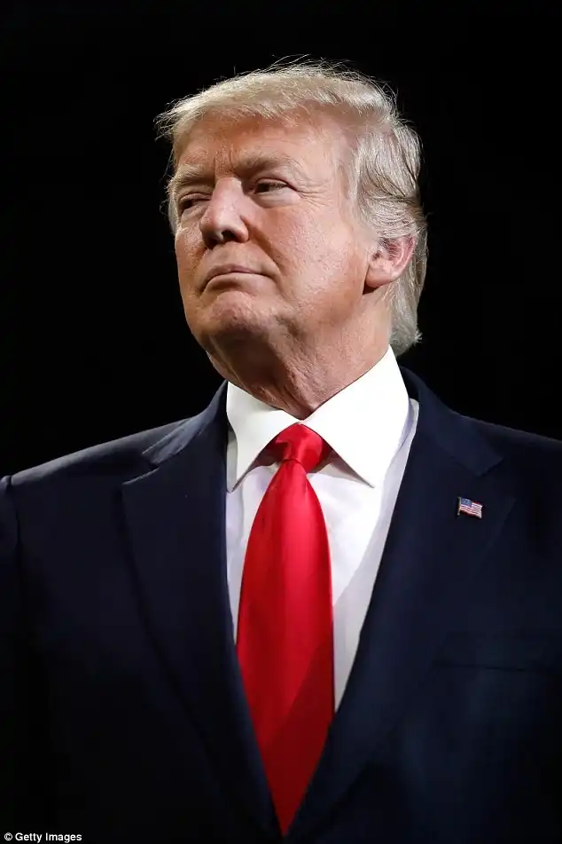 Donald Trump (pictured) is 'surprisingly' good at foreign policy, according to former Australian prime minister Paul Keating