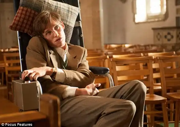 Eddie Redmayne won a Best Actor Oscar for his portrayal of Hawking in 2014 