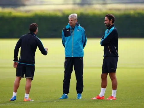 Arsenal Training Session and Press Conference