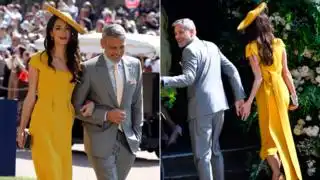 Amal and George Clooney