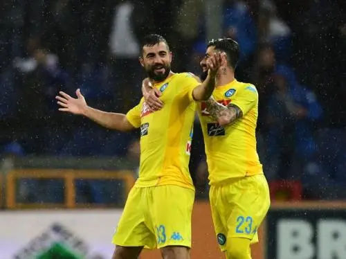 MIGUEL MEDINA/GettyImages FBL-ITA-SERIEA-SAMPDORIA-NAPOLI