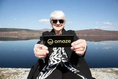 *UNDER STRICT EMBARGO, FIRST DIGITAL USE 08:00 (BST) Friday April 11 2025, FIRST PRINT USE Saturday April 12 2025* Patricia Moule, Omaze Winner outside her new ??4m home in Scotland. Release date April 10 2025. A gran has won a ??4m mansion in the Scottish Highlands and will celebrate - by watching Braveheart. Patricia Moule, 81, has scooped the Omaze Million Pound House Draw - a four bedroom property on the shores of Loch Rannoch in Perthshire. Widow Patricia from Southampton once shed five stone so she could give her husband of over 55 years David one of her kidneys for a lifesaving operation. The operation was a success, however, sadly David passed away from prostate cancer in 2019. Patricia says her late husband will be ???smiling down on the family??? after she scooped the house along with ??250,000 in cash - for just ??25.